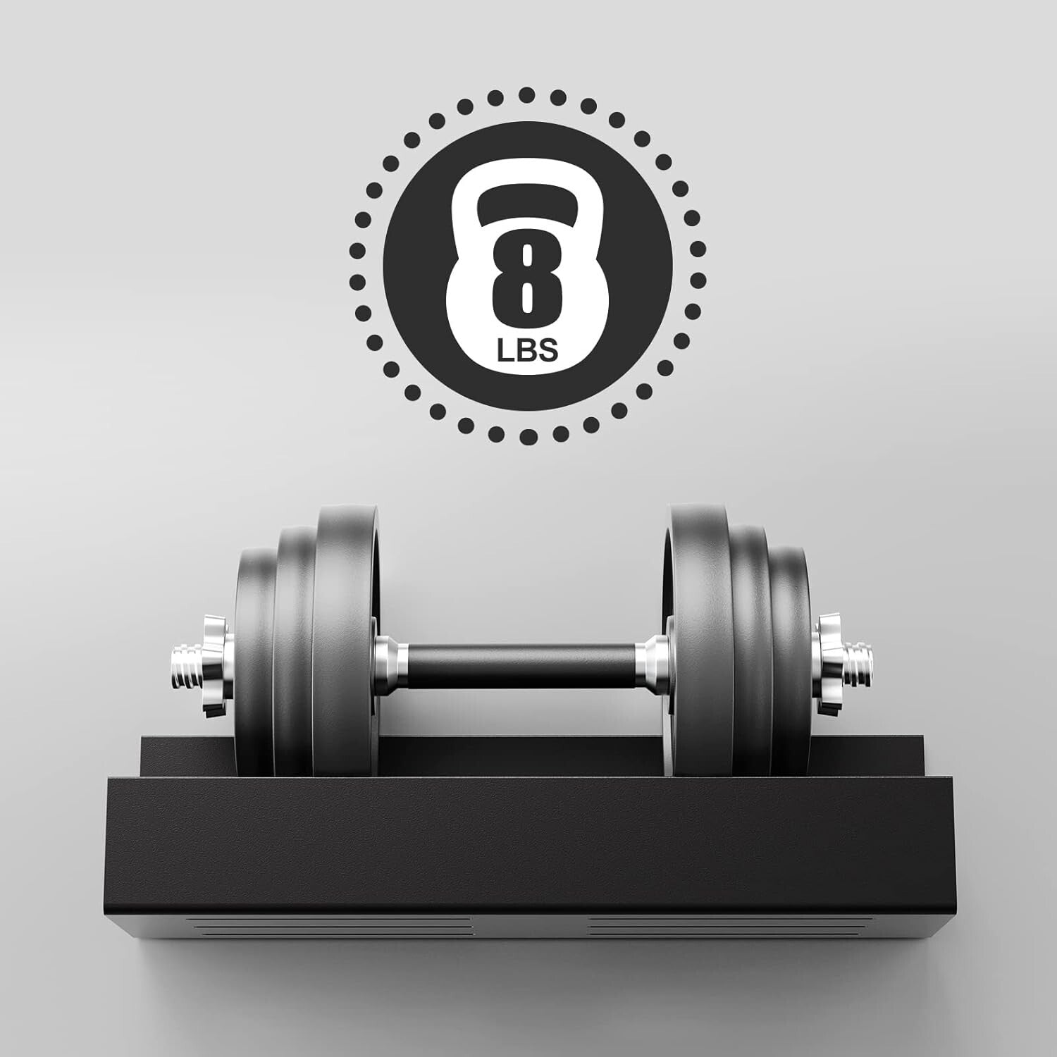 6-Pack Moveable Metal Black Magnetic Spice Racks - Modern Kitchen Organizer