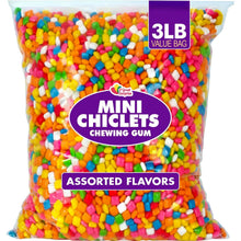 Load image into Gallery viewer, Mini Chiclets Gum Bulk - 3 Lbs of Fruity Tiny Chewing Candy - Assorted Colors