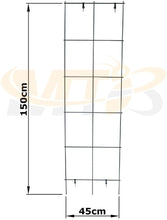 Load image into Gallery viewer, Vintage-Style Green Trellis - 59-Inch Support for Climbing Plants &amp; Vegetables