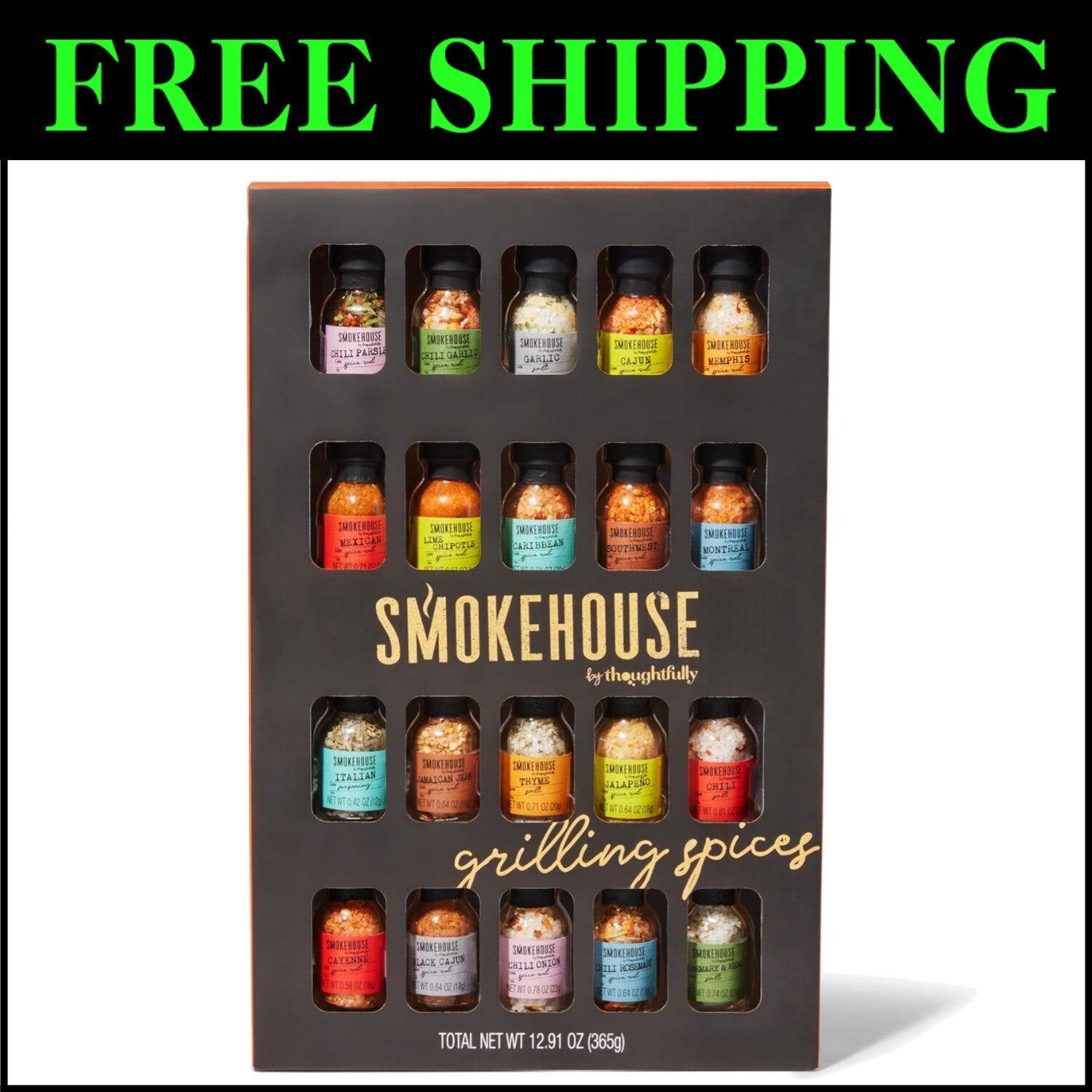 Ultimate Grilling Spice Set - 20 Unique BBQ Rubs for Flavorful Adventures