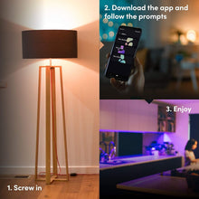 Load image into Gallery viewer, Weatherproof Smart BR30 LED Light Bulbs, 1100 Lumens, Dimmable, Indoor/Outdoor