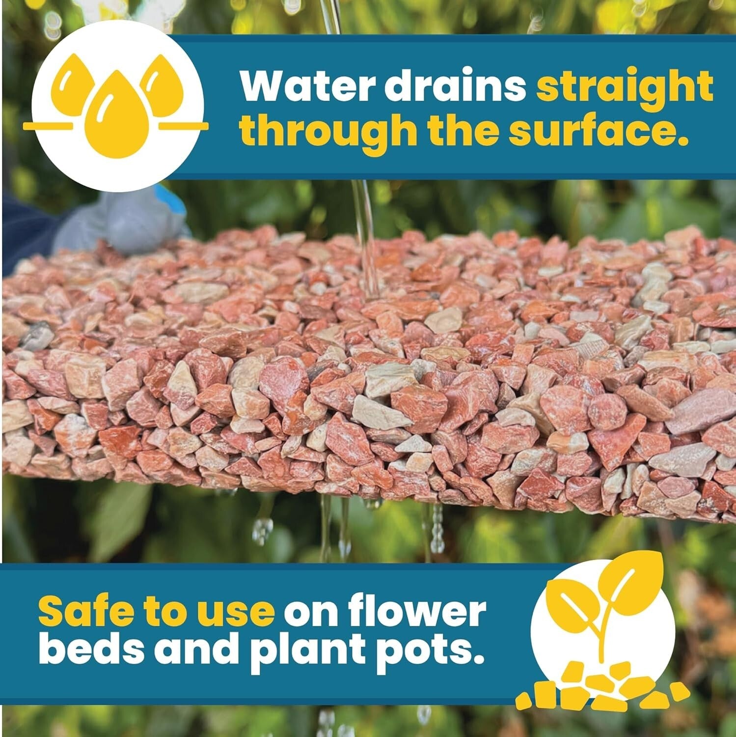 Ready-to-Use EASIHOLD Gravel Binder - Eco-Friendly Solution for Stones & Mulch