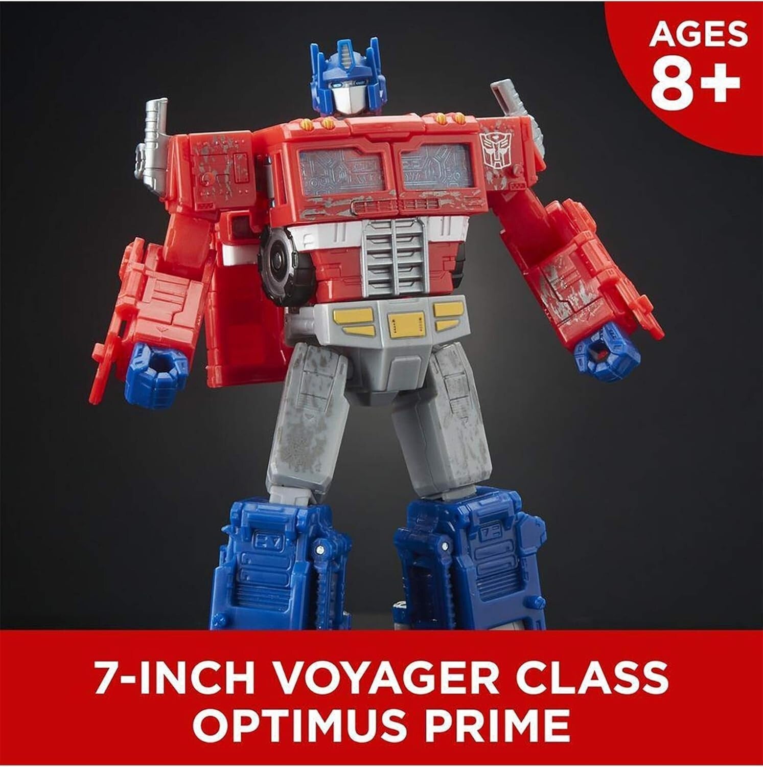 8.5" Transformers Optimus Prime Voyager Class Action Figure with Custom Weapons