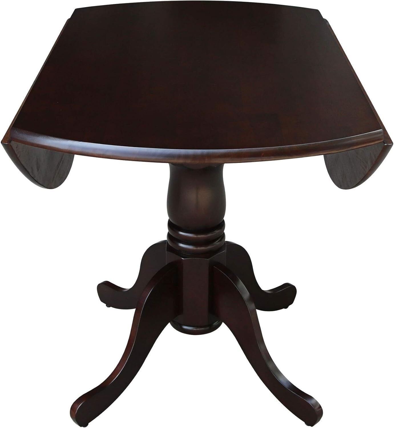 French Country 42-Inch Drop Leaf Table - Stylish Space Saver for Dining Needs