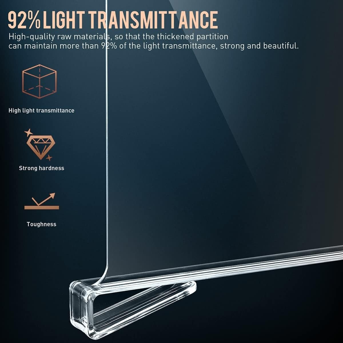 Versatile 12 Pack Closet Shelf Dividers - Easy Installation & Space Optimization