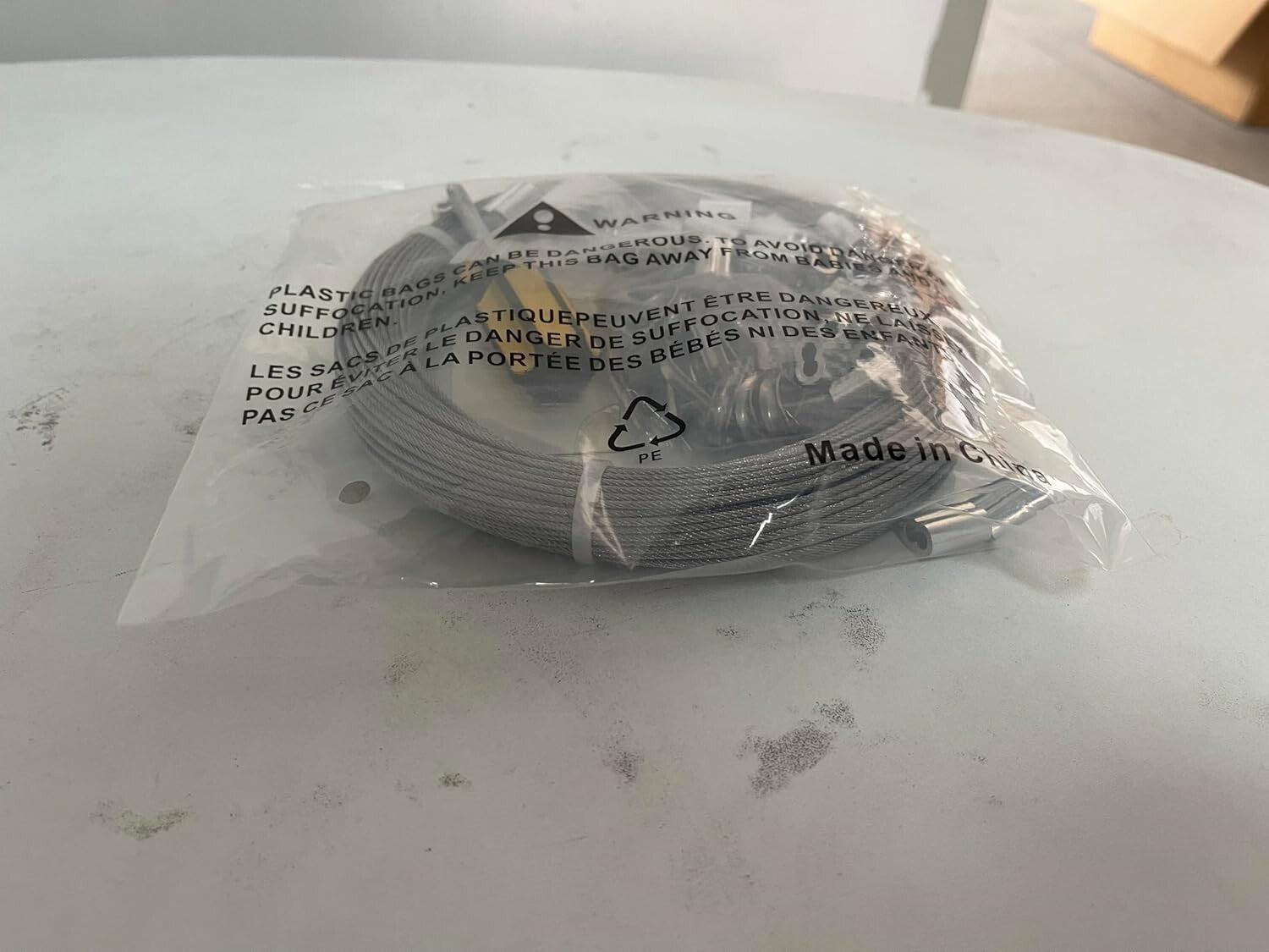 Polished 3mm Stainless Steel Wire Rope Kit for Durable Outdoor Applications