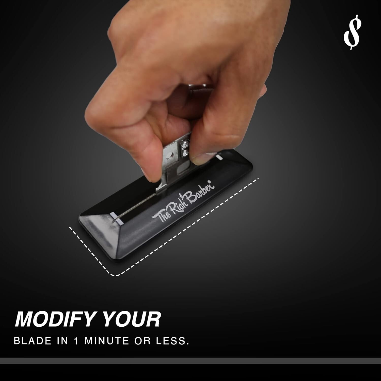 Precision Barber Tool Set: Quick Blade Modifier & Professional Alignment Tools