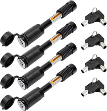 Load image into Gallery viewer, Universal 5/8" Diameter Trailer Hitch Pin Lock with Anti-Rattle O-Rings (4 Pack)