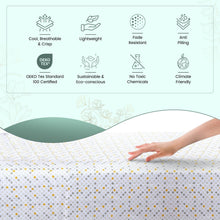 Load image into Gallery viewer, Premium 300 Thread Count Deep Pocket Queen Sheet Set - Breathable Yellow Diamond