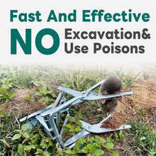 Load image into Gallery viewer, Fast-Acting 2 Pack Mole Traps - Rust-Proof Scissor Design for Quick Pests Kill