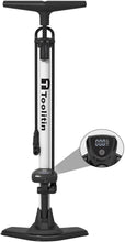 Load image into Gallery viewer, High-Pressure Bike Pump with Digital Gauge - Inflates Presta &amp; Schrader Valves