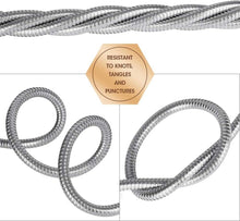 Load image into Gallery viewer, Lightweight 75FT Metal Garden Hose - Heavy Duty, Puncture Resistant &amp; Safe