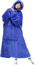 Load image into Gallery viewer, Thick Flannel Wearable Blanket Sweatshirt - Perfect Gift for All Occasions