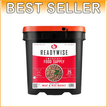 Load image into Gallery viewer, Nutrient-Rich Freeze-Dried Survival Meals - 88 Servings in a Compact Bucket