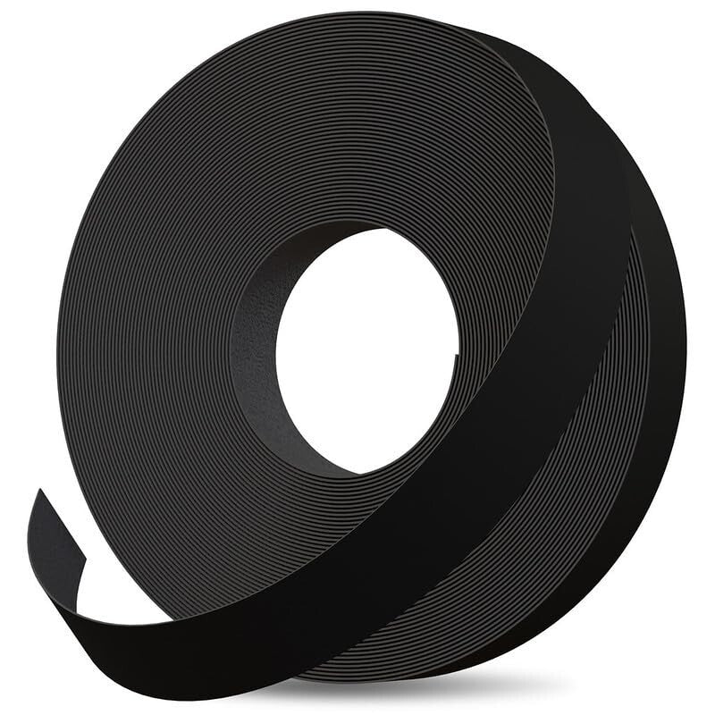 Premium Black Melamine 2'' x 50' Iron-On Edge Banding for DIY Furniture Projects