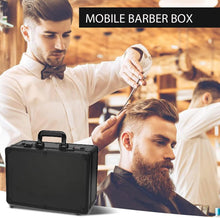 Load image into Gallery viewer, Portable Professional Barber Case - Double Layer Organizer for Tools &amp; Clippers