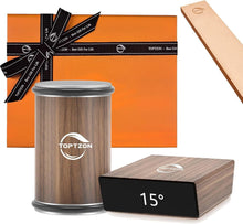 Load image into Gallery viewer, Portable Diamond Knife Sharpener with Leather Strop: Elevate Your Kitchen Skills