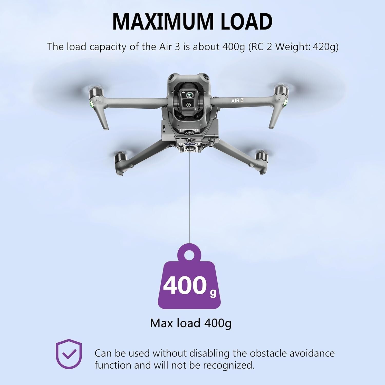 DJI Air 3S Compatible Airdrop Device - Fun and Easy Delivery for Any Occasion