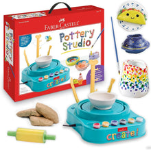 Load image into Gallery viewer, Pottery Wheel for Kids 8+ - Includes 3 lbs Clay &amp; Sculpting Tools for Beginners