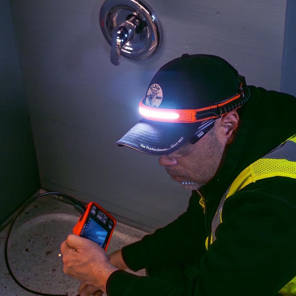 575 Lumens USB-C Rechargeable Headlamp with Adjustable Focus for Work & Outdoors