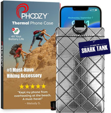Load image into Gallery viewer, Large Apollo II Thermal Pouch - Water Resistant &amp; Battery Saving for Big Phones