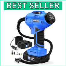 Load image into Gallery viewer, Portable Tire Inflator with 20V Battery &amp; Digital Display - 150 PSI Efficiency