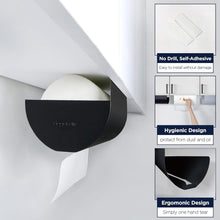 Load image into Gallery viewer, Minimalistic Paper Towel Holder - Under Cabinet Mount, Ideal for Small Spaces