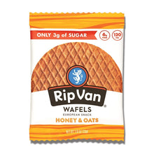 Load image into Gallery viewer, Guilt-Free Honey &amp; Oats Stroopwafels - 48 Count Low Calorie Snacks for On-the-Go