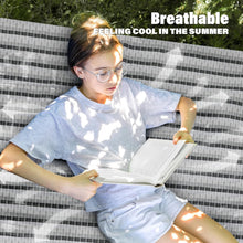 Load image into Gallery viewer, Versatile Double Hammock with Concealed Metal Bar - Quick Dry Textilene Fabric