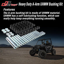 Load image into Gallery viewer, Durable UHMW Control Arm Bushing Replacement Kit for 2016 Polaris RZR 900 Series