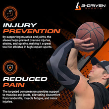 Load image into Gallery viewer, Medical Grade Graduated Arm Compression Sleeves - Enhanced 20-30mmHg, 4 Colors