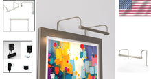 Load image into Gallery viewer, 12-Inch Slimline Picture Light with Toggle Switch - Warm White LED Illumination