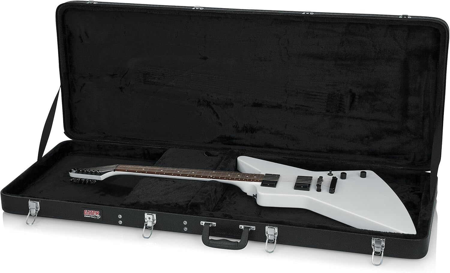 Custom Fit Guitar Case for Extreme Shapes - Ideal for BC Rich, Flying V & More