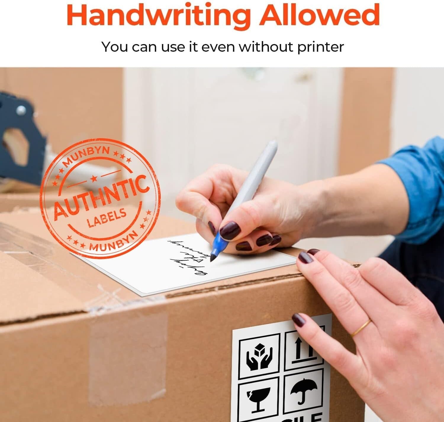 Durable 4x6 Direct Thermal Labels - 1000 Pack, Easy Peel and Smudge-Resistant