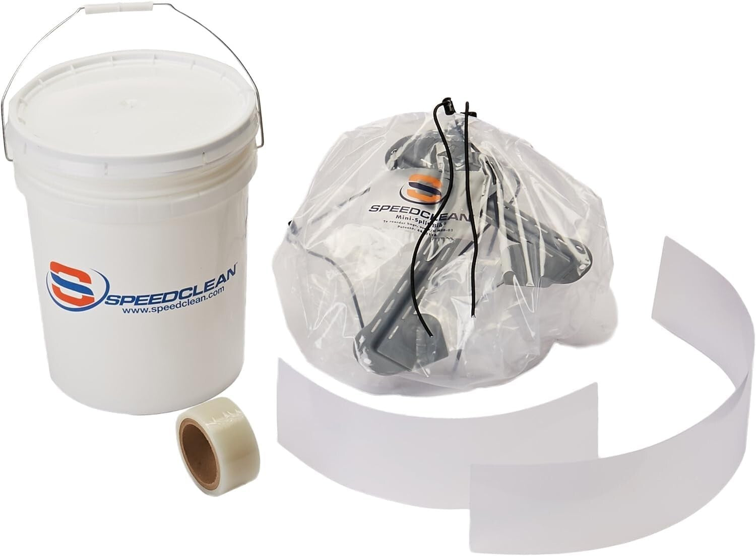 Mini Split Cleaning Bib Kit for Efficient Coil Maintenance - Up to 45 in. Units