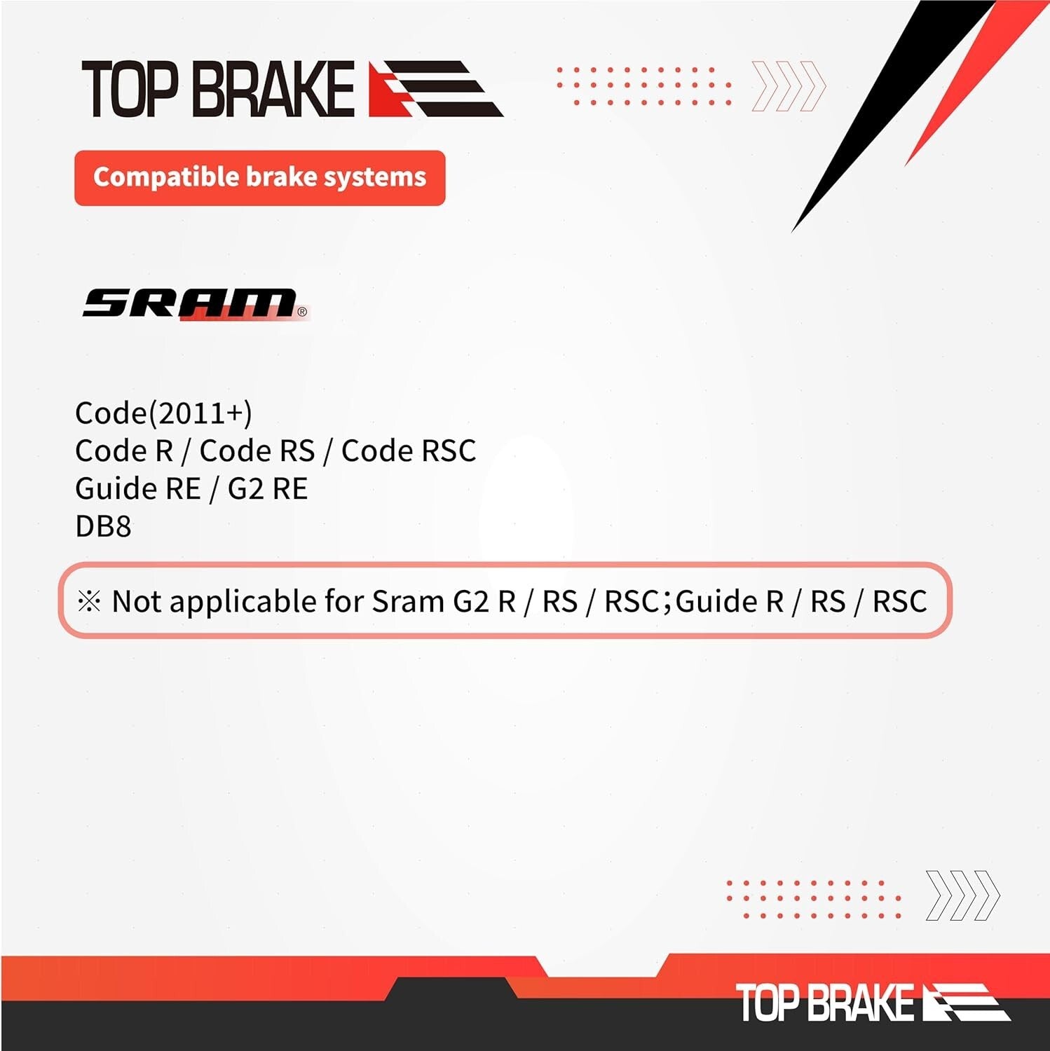 Extreme Stopping Power SRAM-Compatible Brake Pads - Easy Installation & Quiet