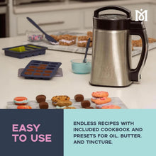 Load image into Gallery viewer, Automatic 400W Kitchen Emulsifier Bundle - Compact, Easy to Clean, Silver