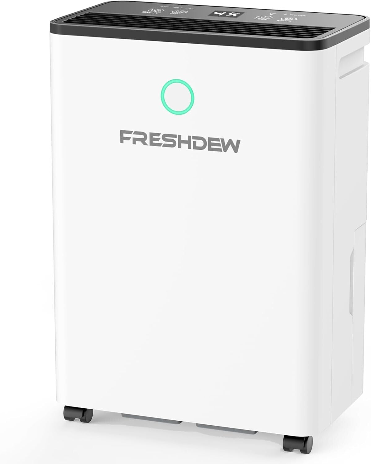 Advanced 50 Pints Dehumidifier for Residential Use, Auto Shutoff & Ergonomic