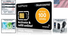 Load image into Gallery viewer, IsatPhone Prepaid SIM: 100 Units for IsatPhone Pro &amp; 2 - Excellent Global Access