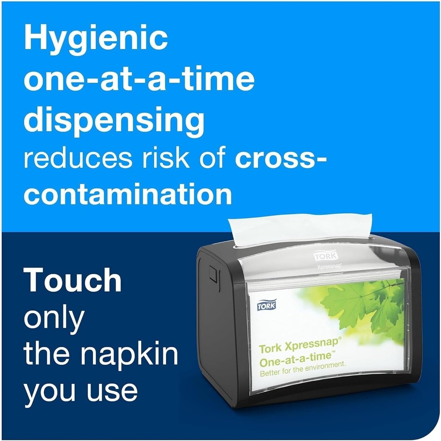 Advanced Interfold White Dispenser Napkins - 6000 Sheets for Hospitality Use