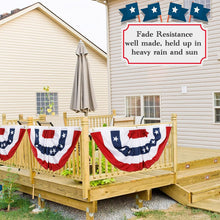 Load image into Gallery viewer, Durable Polyester Triangular Flags for 4th of July &amp; Patriotic Celebrations