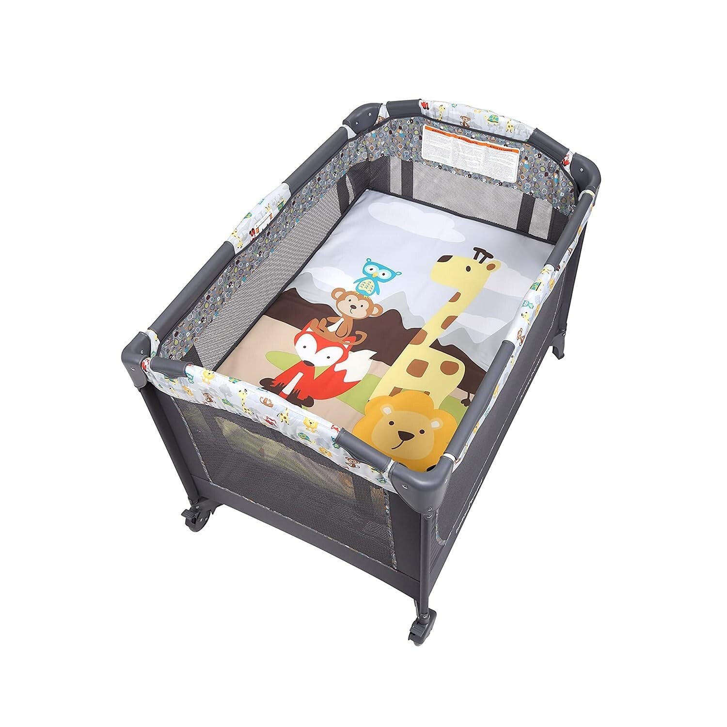 Tanzania Playard with Full-Size Bassinet - Comfortable & Entertaining Space