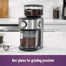 Load image into Gallery viewer, Elegant Stainless Steel Coffee Grinding Machine with 18 Size Settings - 8 Ounces