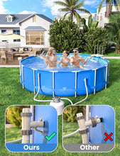 Load image into Gallery viewer, Plunger Valve &amp; Pipe Holder Combo for Above Ground Pools - Easy Install - 2 Pack