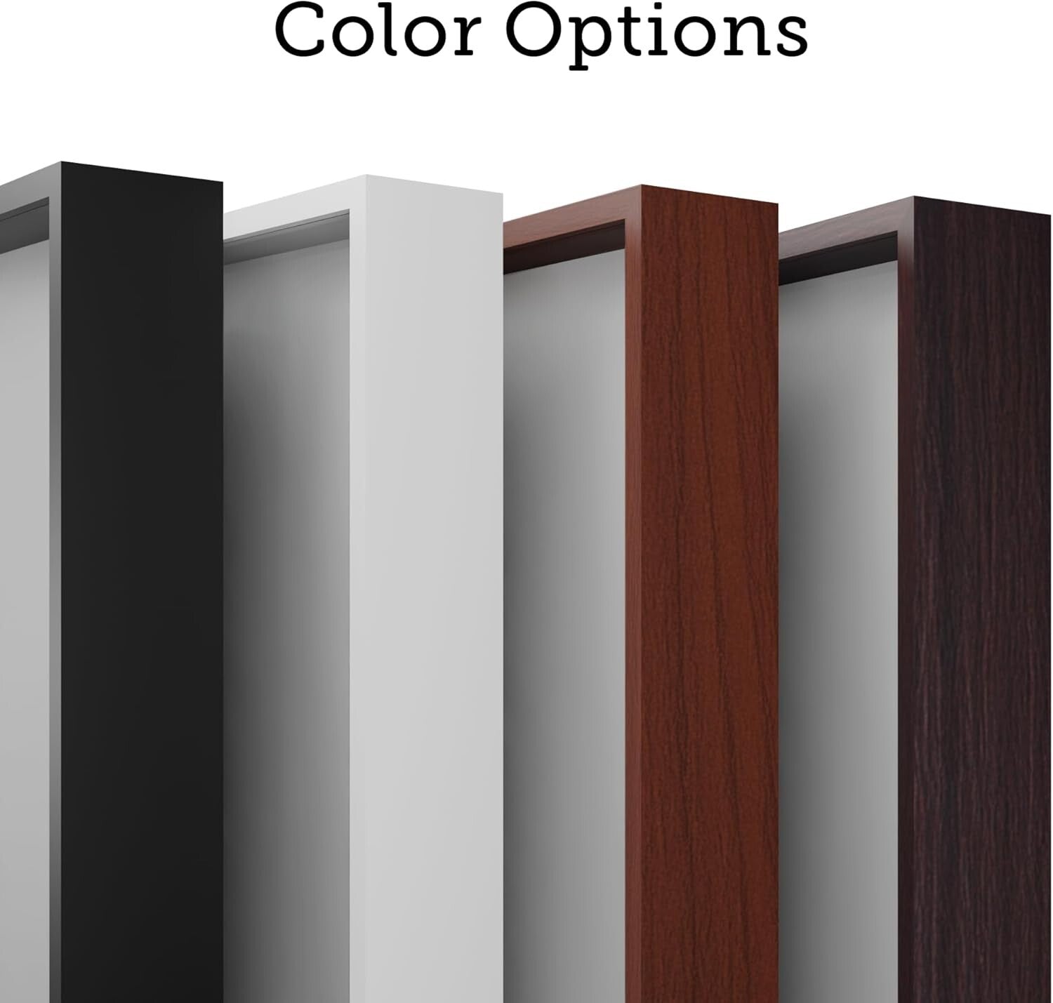 2.5-Inch Thick Shadow Box Frame, Walnut Brown Finish for Memorabilia Showcasing