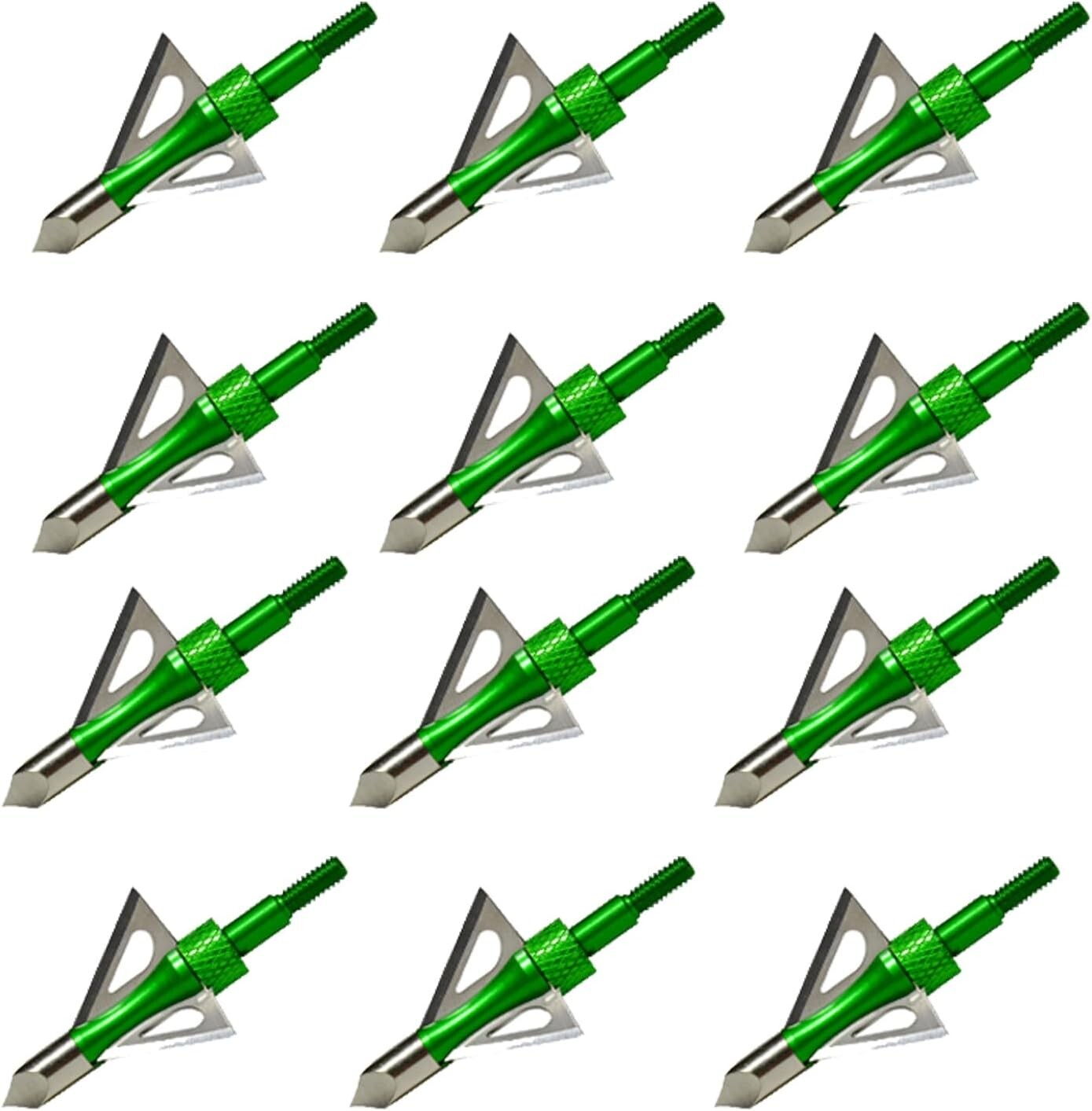 20 Inch Carbon Crossbow Bolts 12 Pack & Broadheads Kit for Precise Hunting