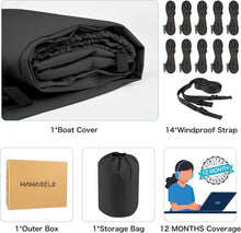 Load image into Gallery viewer, All-Weather 20'-22' Heavy-Duty Boat Cover with Adjustable Straps &amp; Protection