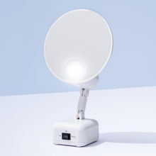 Load image into Gallery viewer, Dove White 15X Supervision Magnifying Mirror with Bright LED for Precise Details