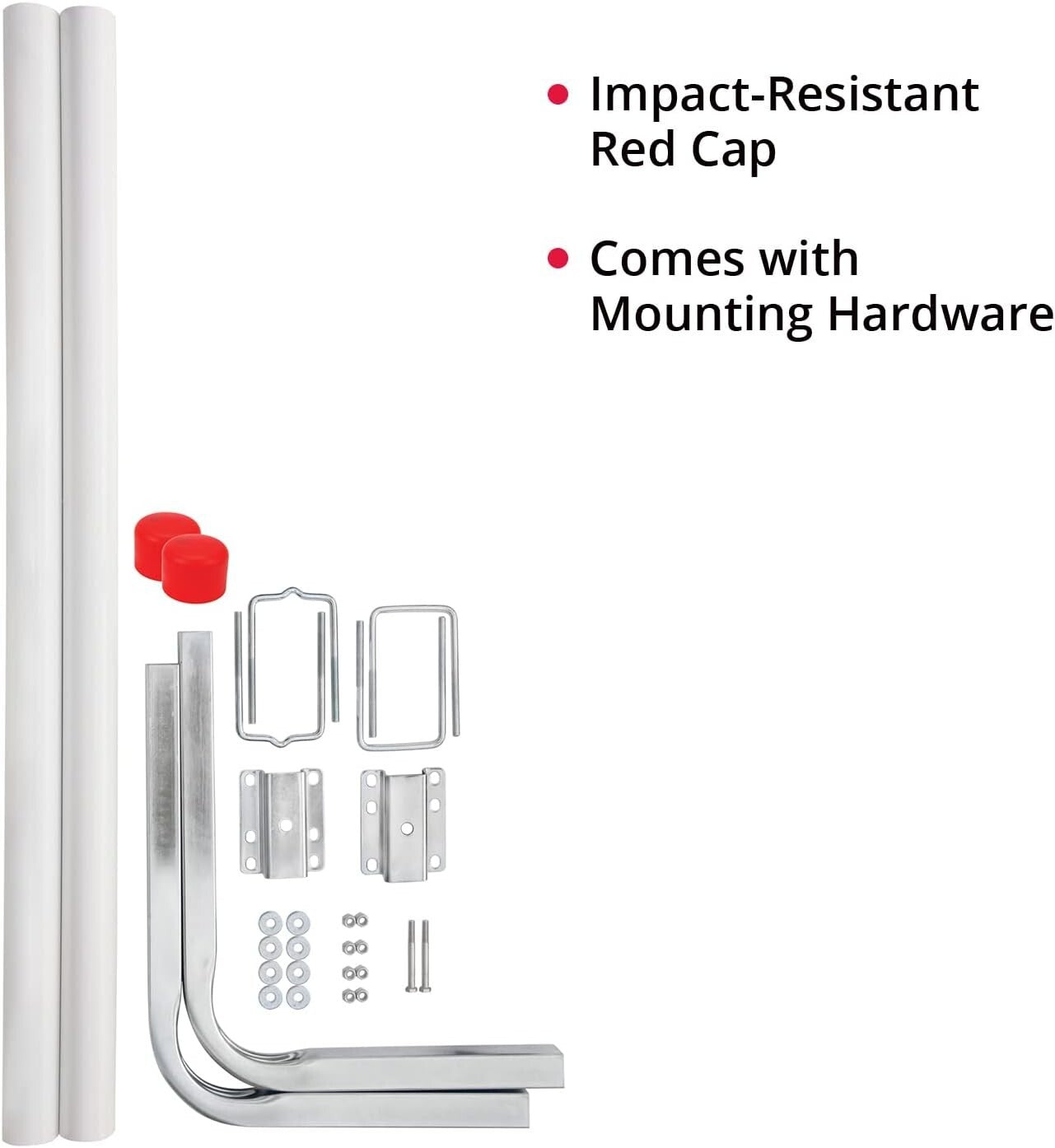 Durable SeaSense Guide Pole Kit - Trailers for Boats, Kayaks & Canoes Included