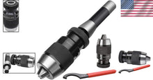 Load image into Gallery viewer, R8 Shank 1/32"-5/8" Drill Chuck – Super Heavy Duty &amp; Self-Tightening Mechanism